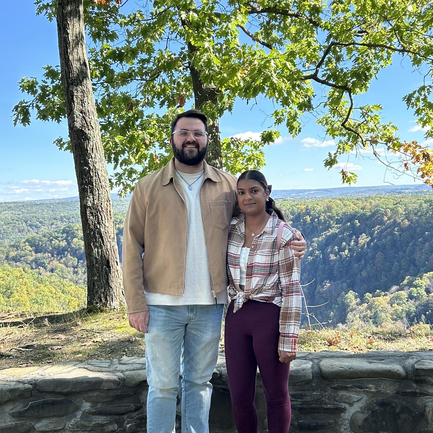 Our first hike at Letchworth