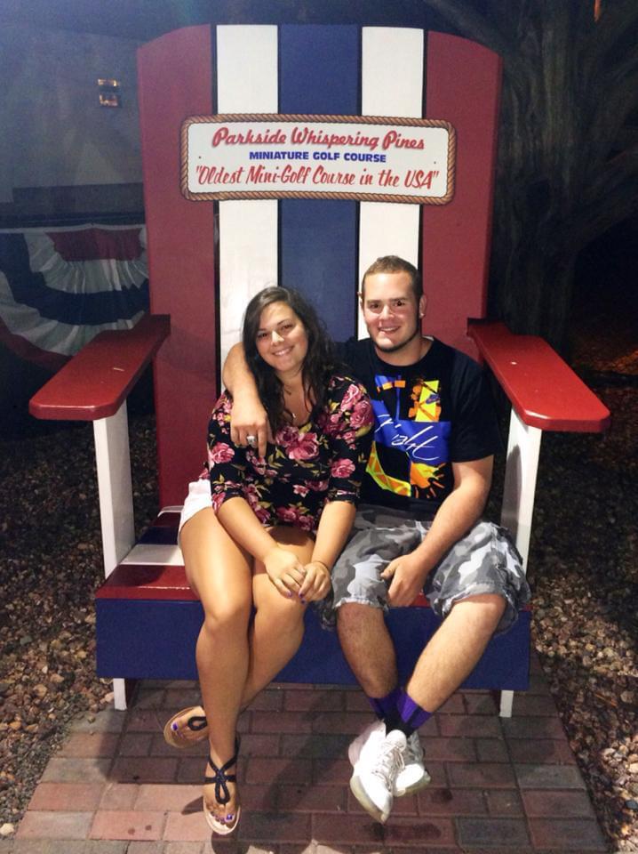 Our first date