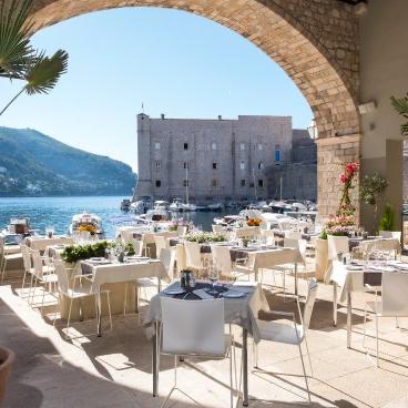 Seaside Dinner in Dubrovnik
