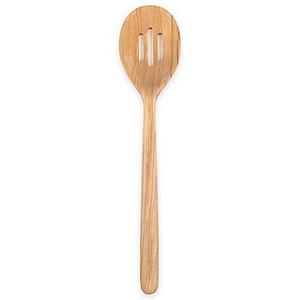 Artisanal Kitchen Supply™ Olive Wood Slotted Spoon