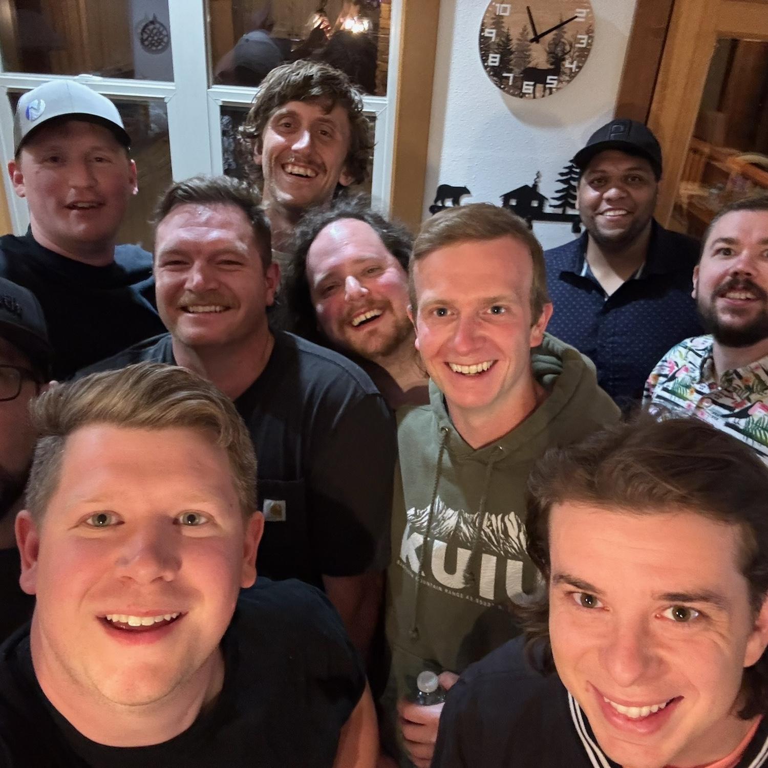 Derek's bachelor party in Ronald, Washington!
