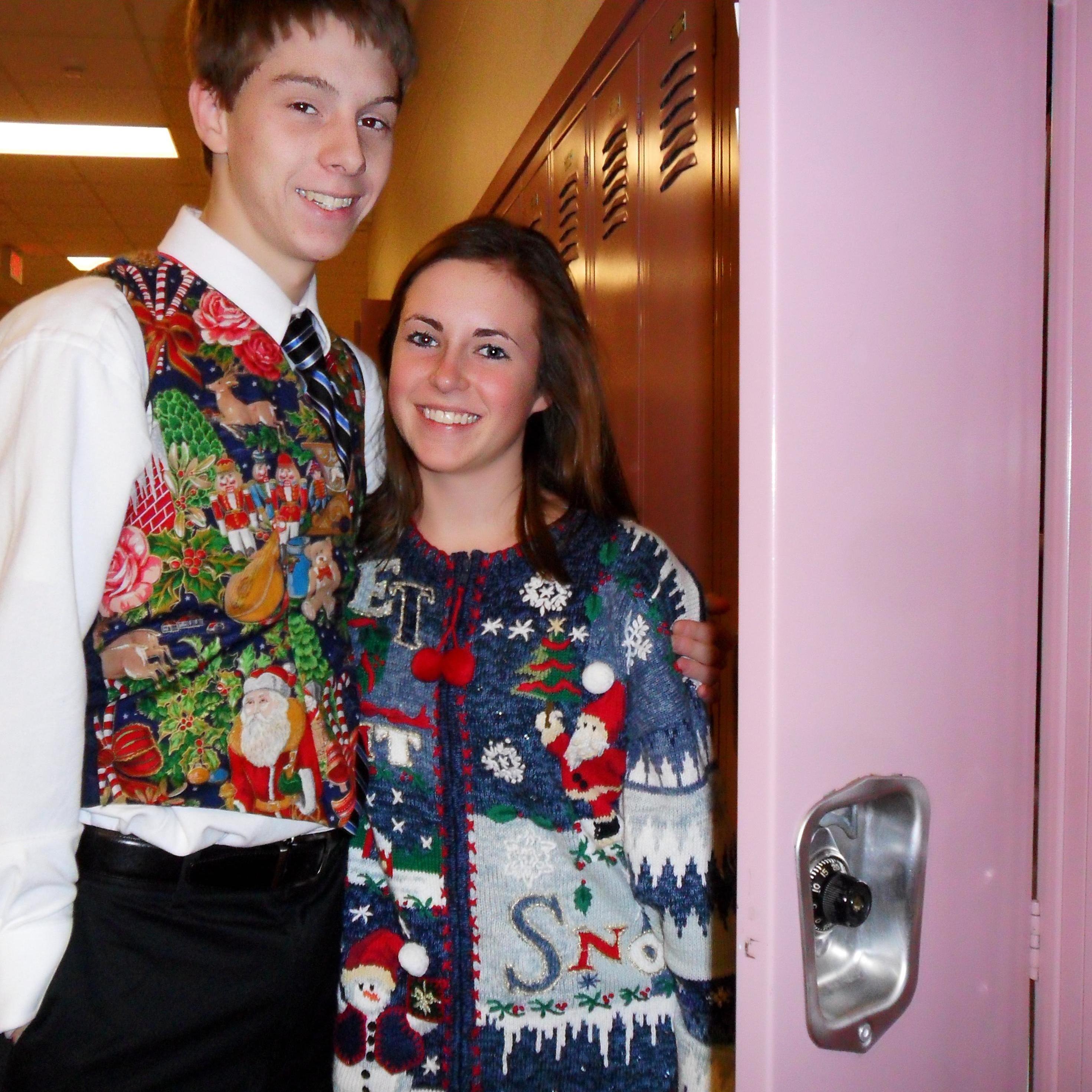 Ugly Sweater Day, Hamburg High School, 2010