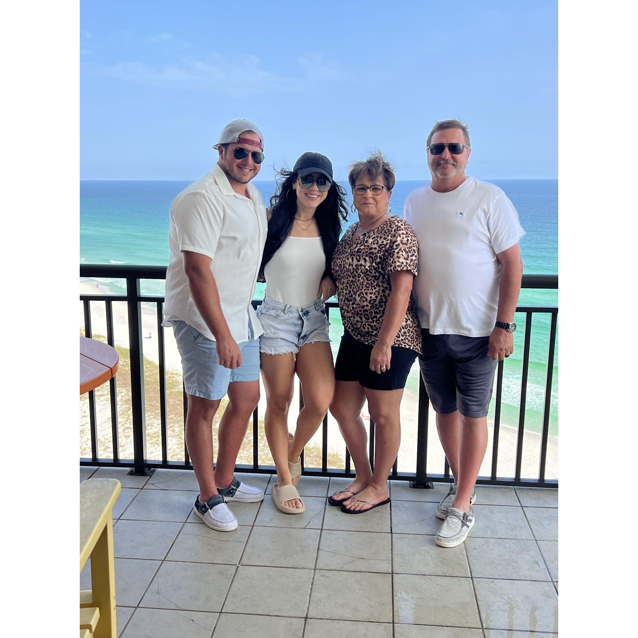 A family vacation with Stephen's family to Navarre, FL.
