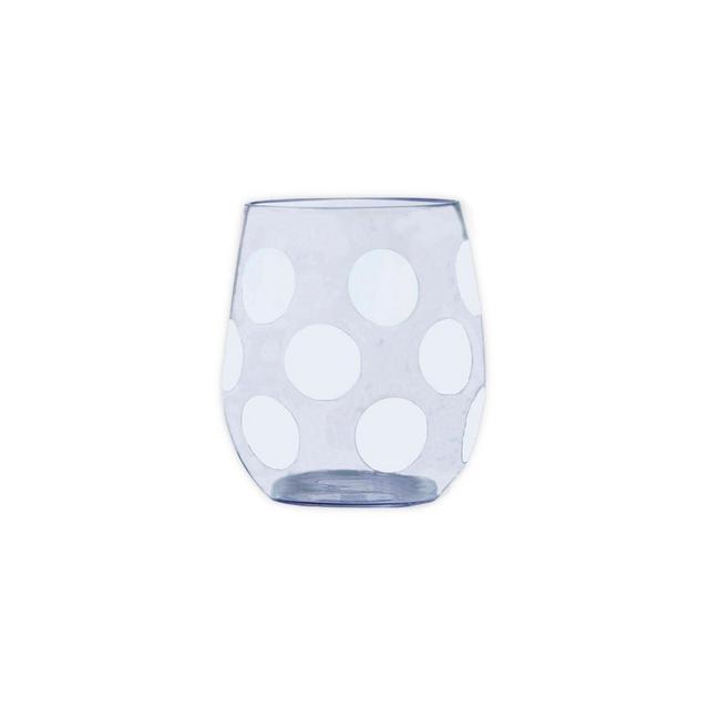 kate spade new york Jumbo Dot Stemless Wine Glasses (Set of 2)