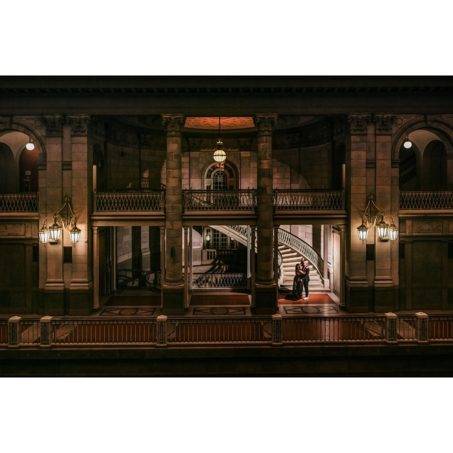 Engagement Photos @ Hartford City Hall