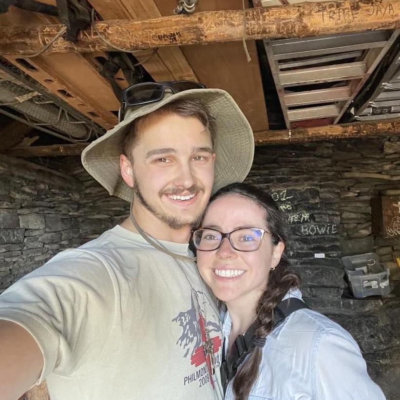 Josh and Mary's first solo backpacking trip together on Mount San Jacinto.