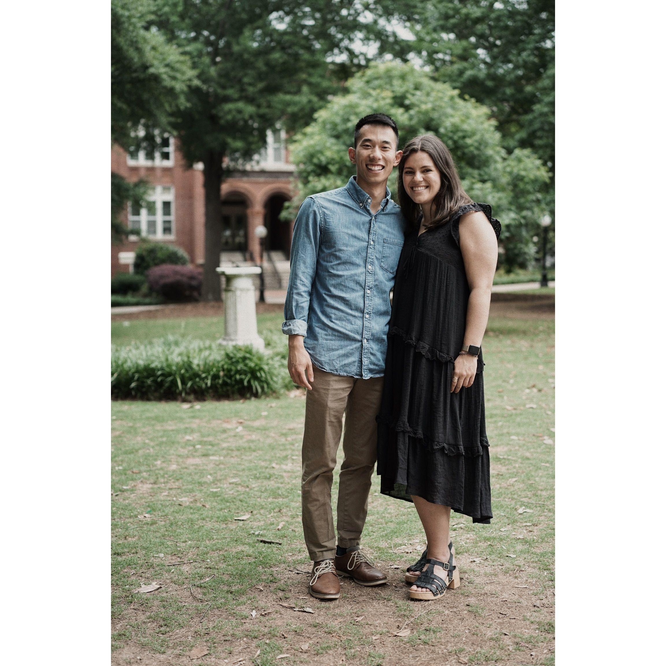 Austin's first trip to Georgia - shoutout Sam for graduating!