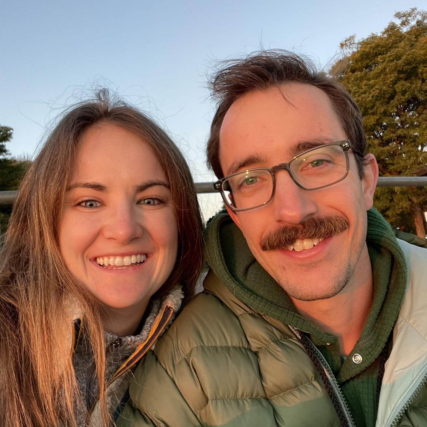 Our first selfie!