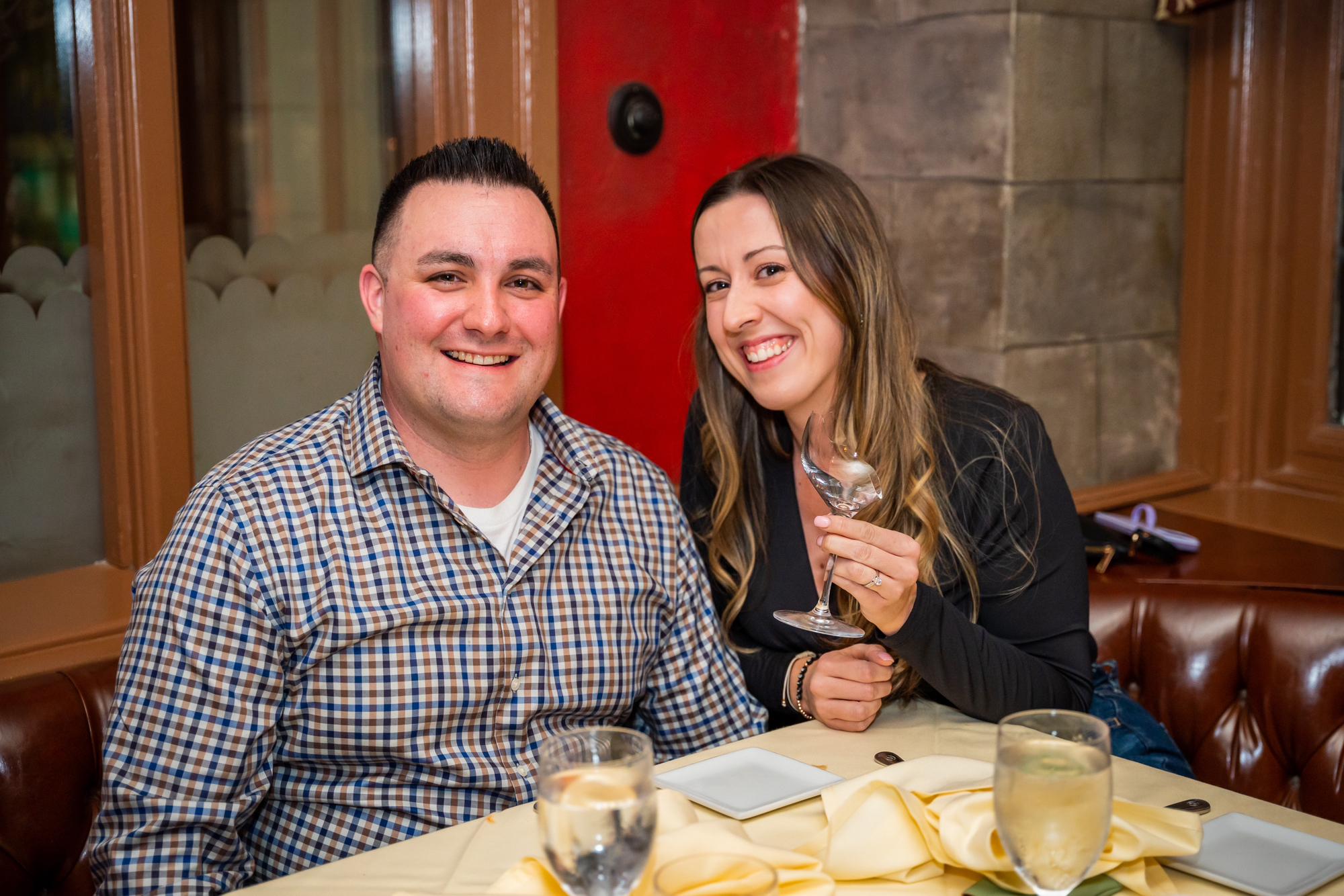 The night we got engaged