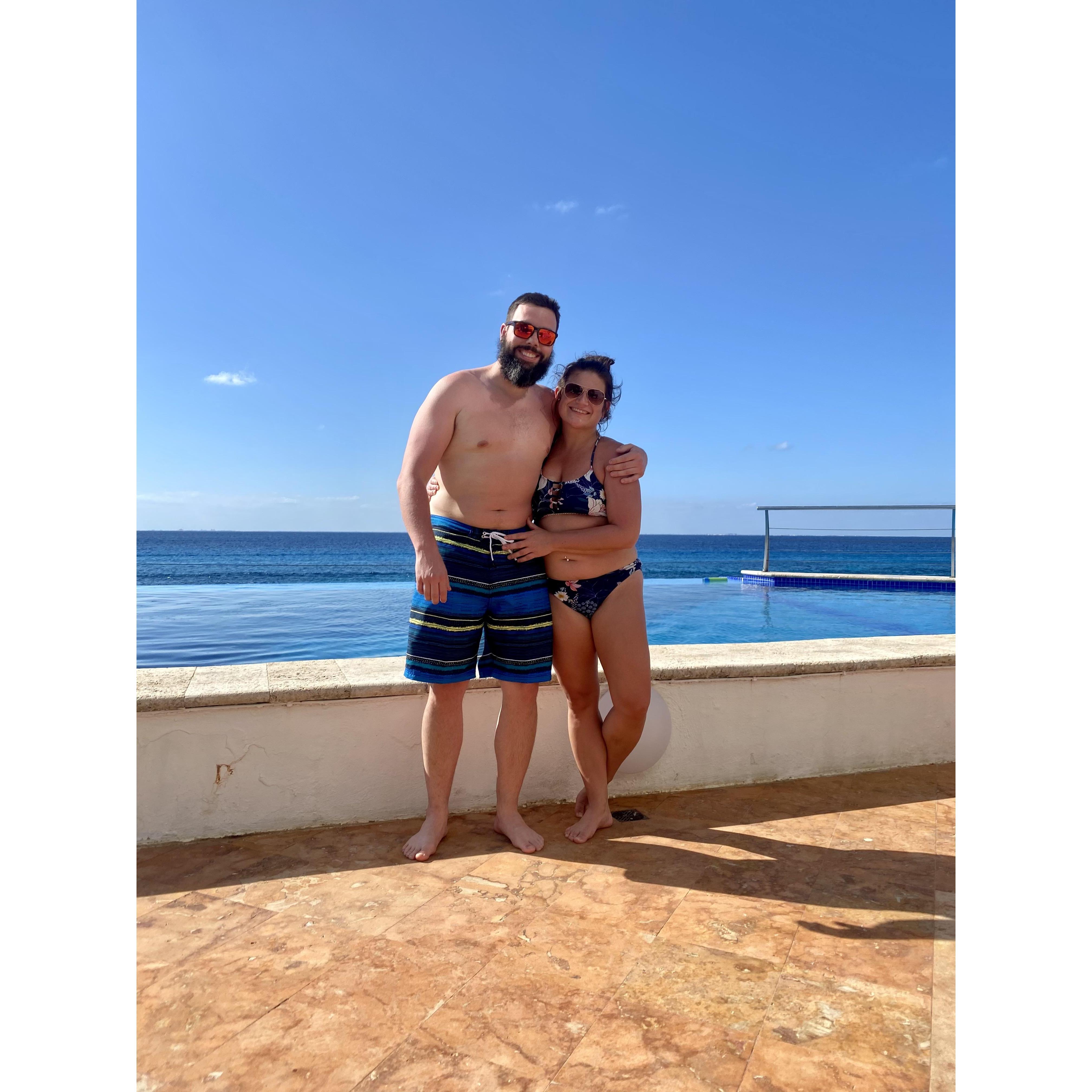 We had the best vacation down to Cozumel, Mexico in February 2021