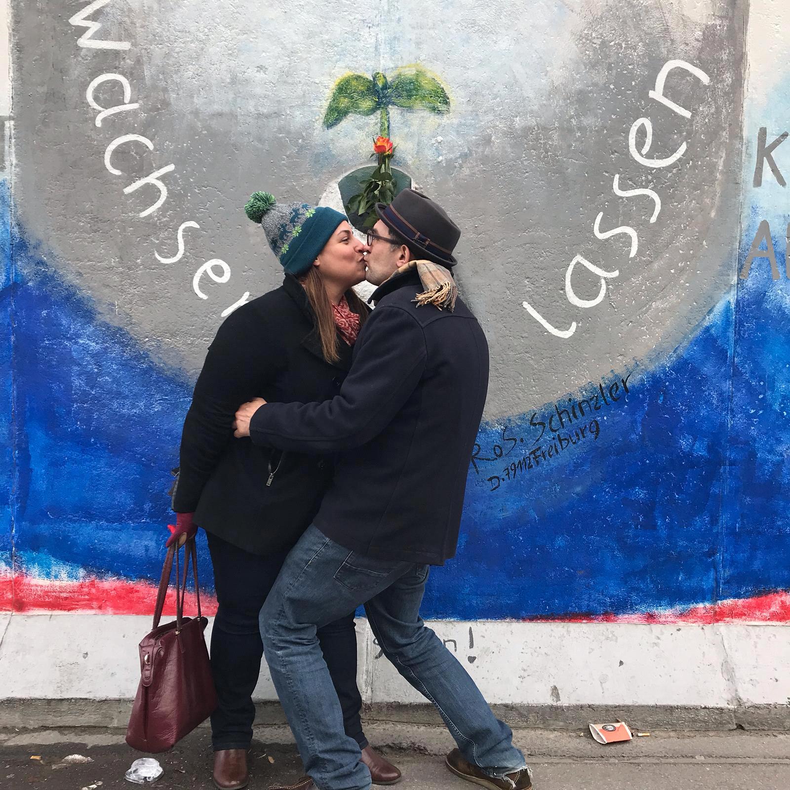 At the Berlin Wall, March 2019
