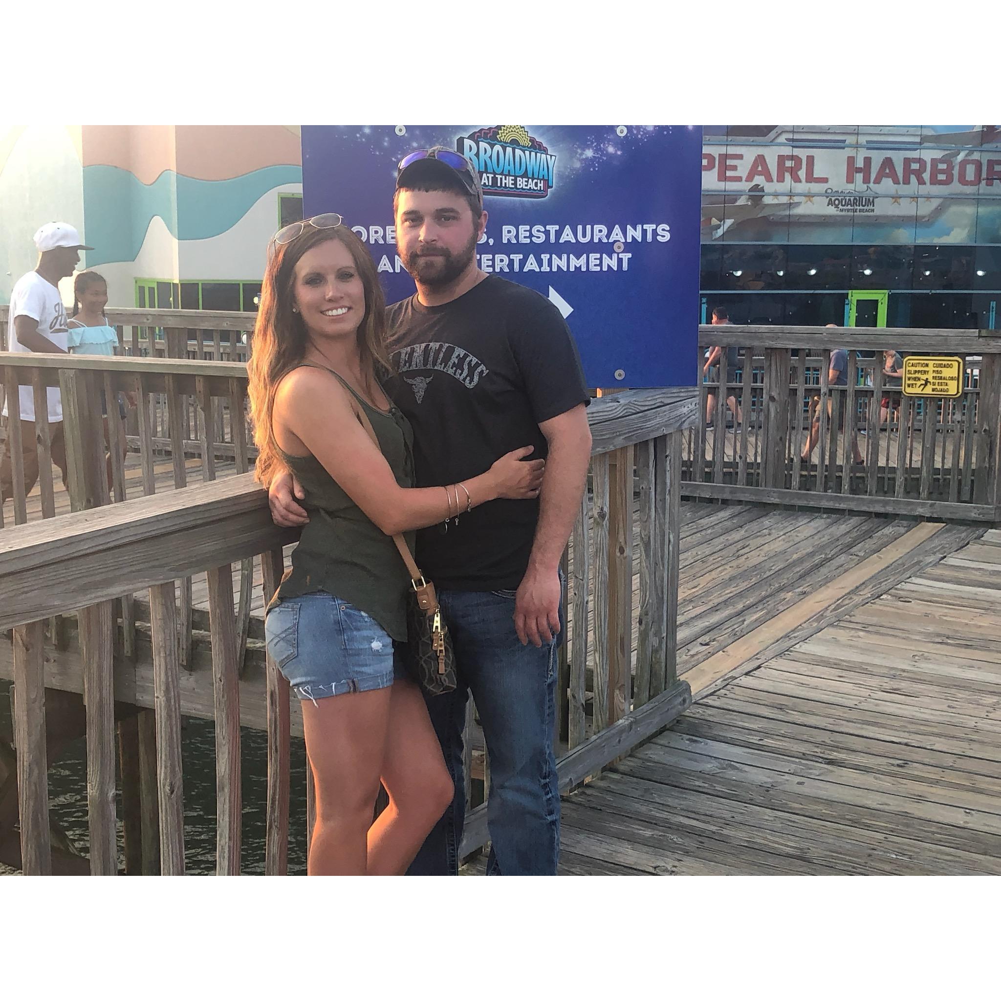Our first beach trip with Paula and Randall Summer 19'