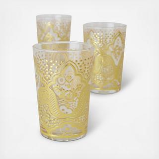 El Kef Water Glass, Set of 6