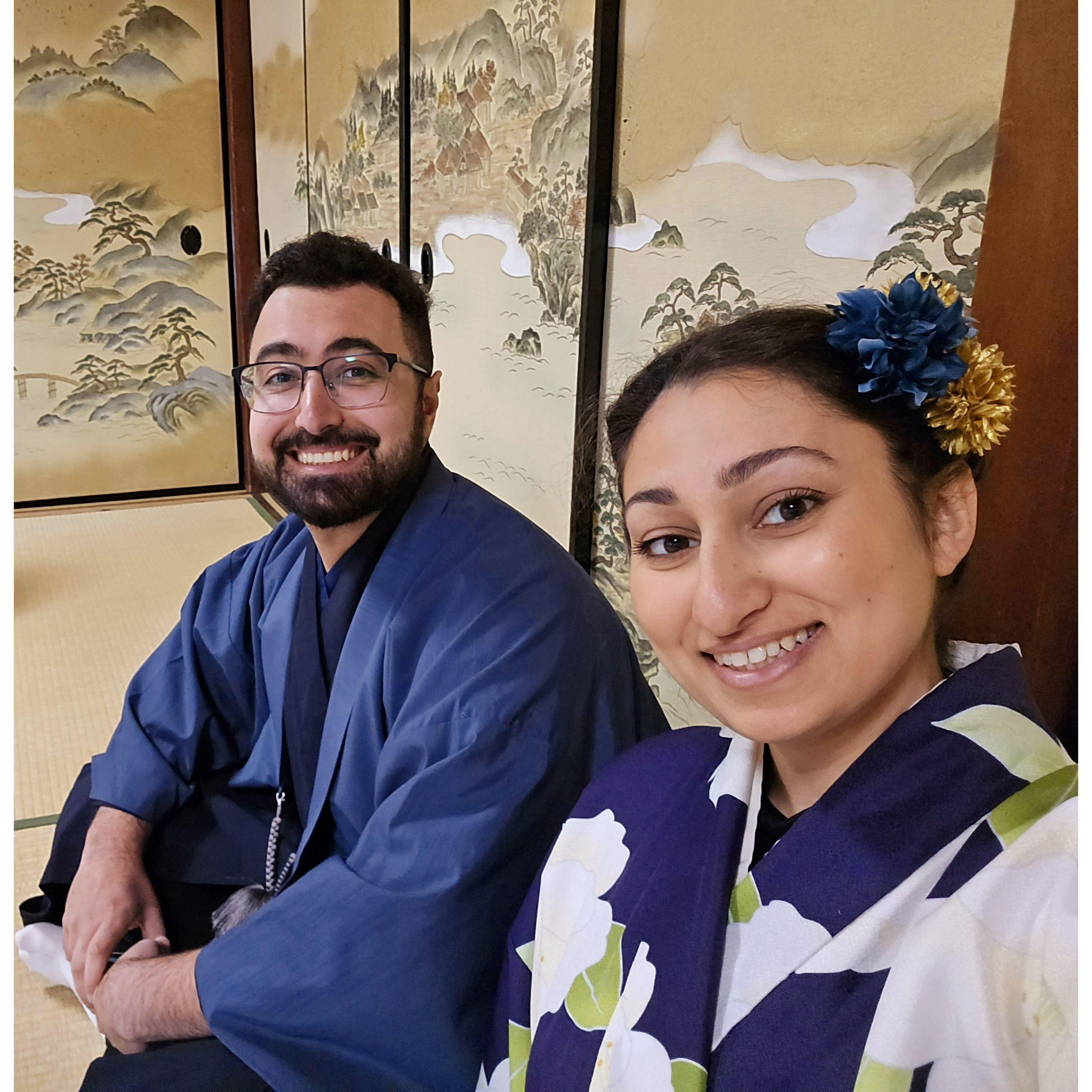 A kimono and tea ceremony experience in Kyoto, Japan - January 2025
