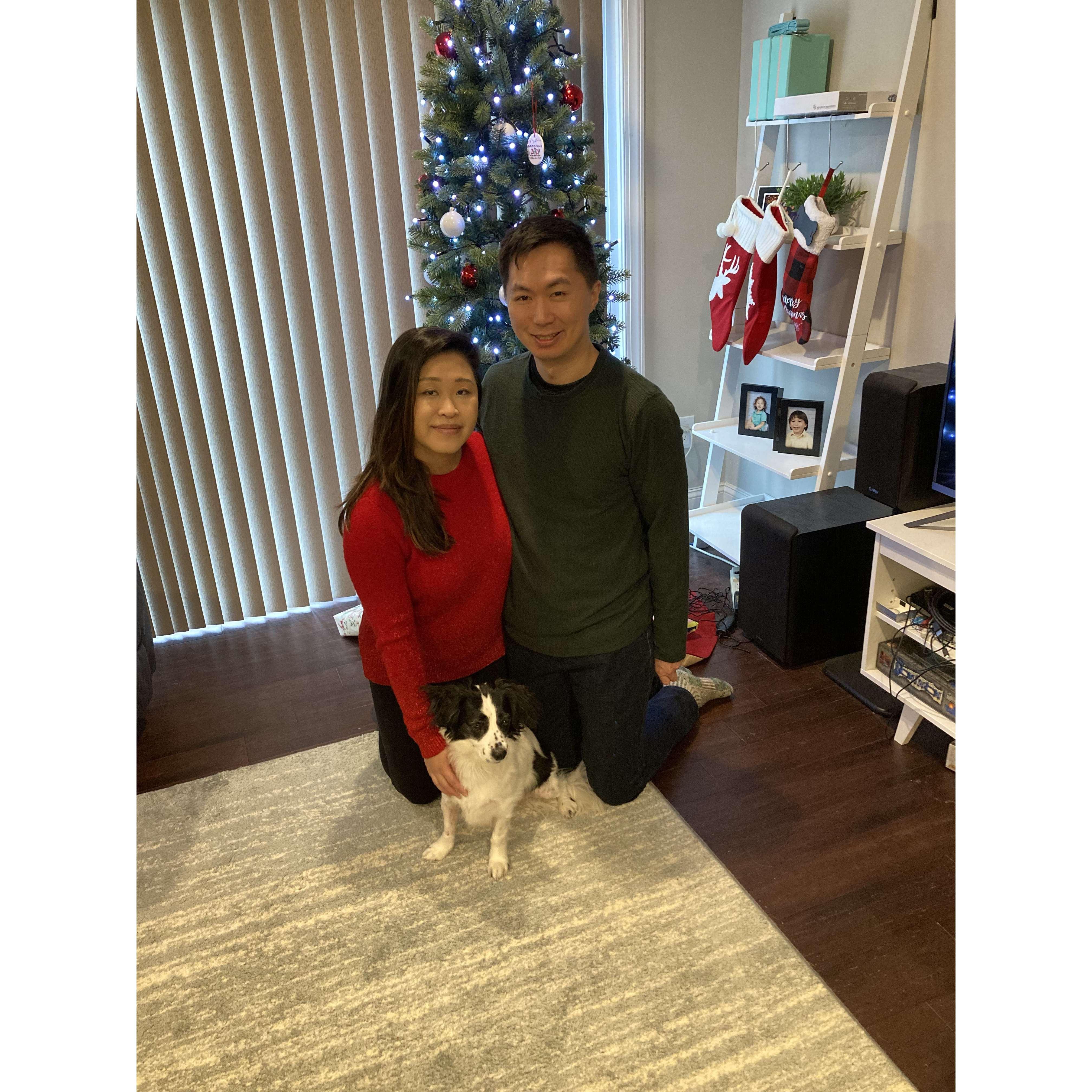 Our first Christmas with Pango 