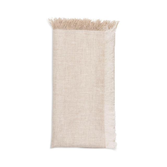 Kim Seybert Chambray Fringe Napkin