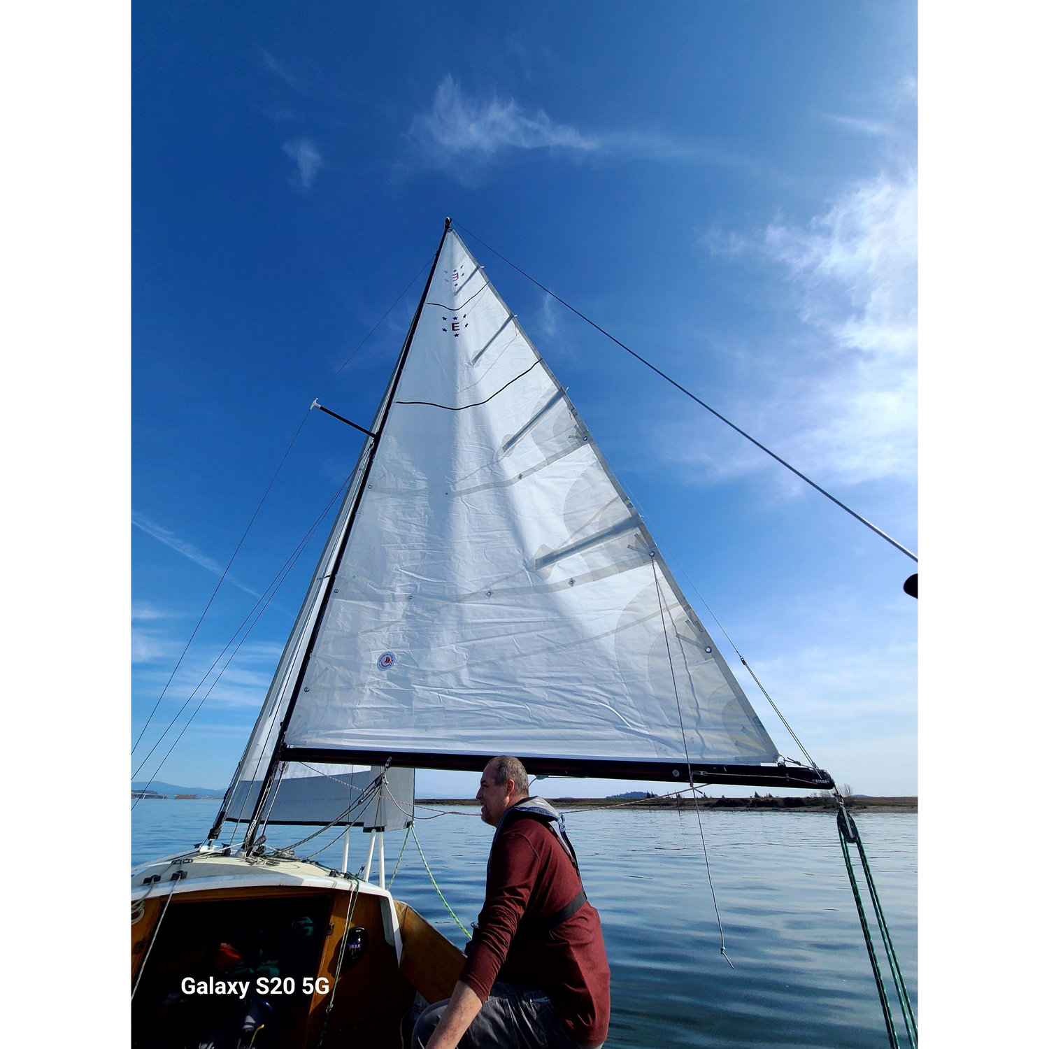 Our little sailboat