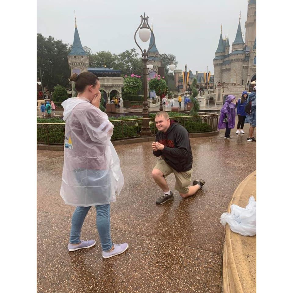 The moment I said "yes!"