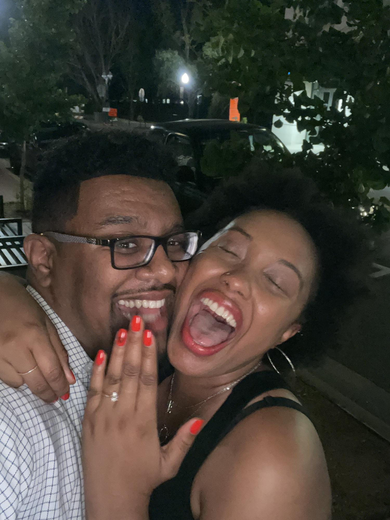The engagement!