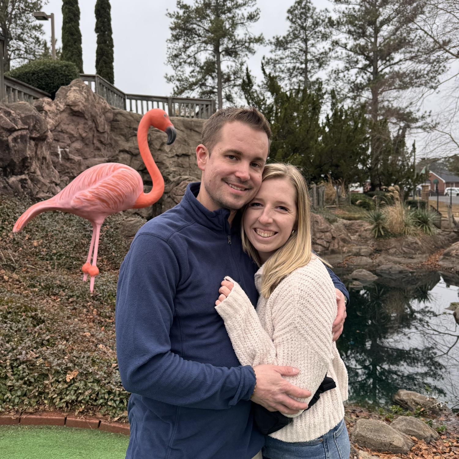 FLAMINGOS!!! (Matthew’s favorite)