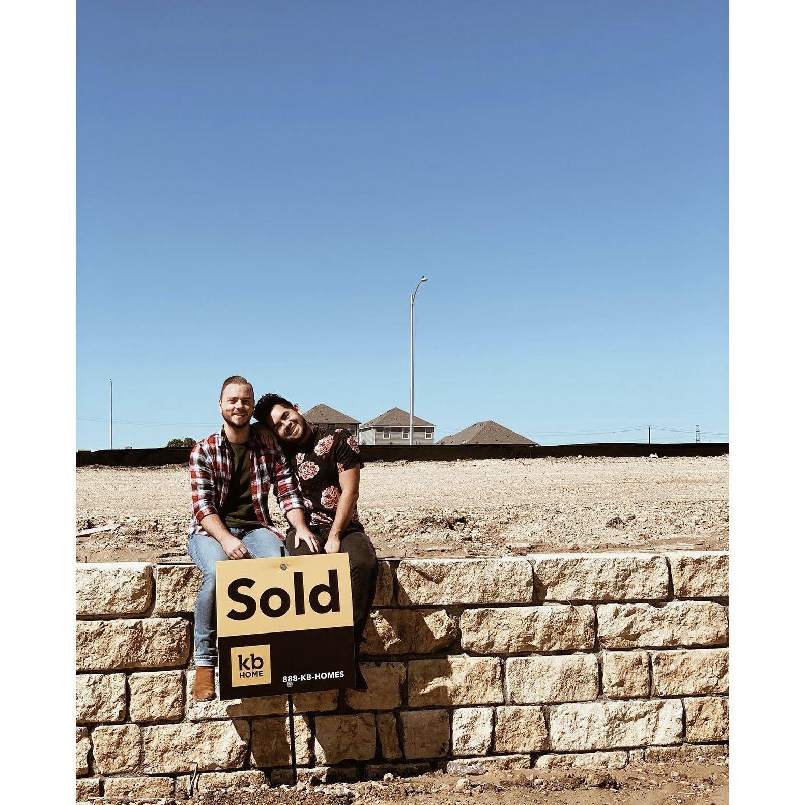 Our first house we bought in Austin 2020