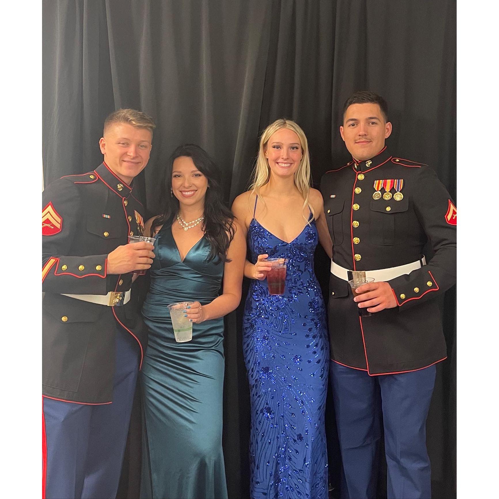 Marine Corps Ball 2022.  This time we got to spend it with our closest friends