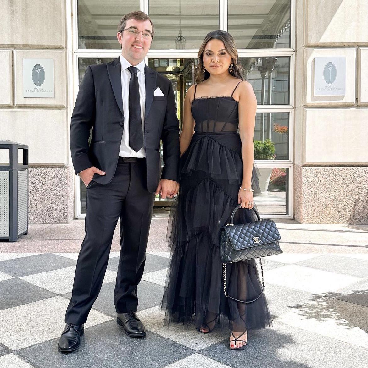 EXAMPLE- Black tie for Men or Women