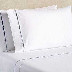 Queen Pearl Organic Sheet Set - Blue Opal