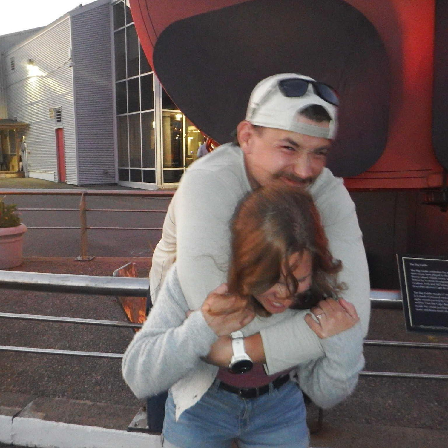 The day we got engaged; Sydney, Nova Scotia; August 2025