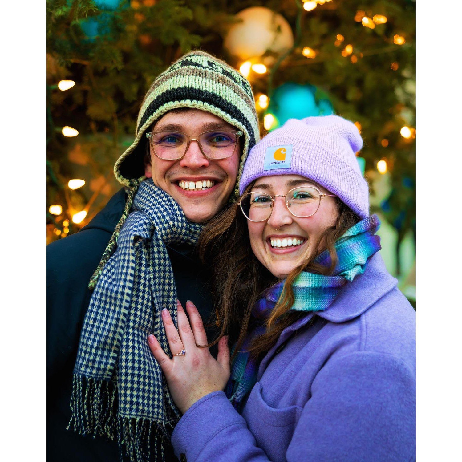 Fun fact, a professional photographer just happened to be there and got all the best moments of our engagement in real time. Additionally, Tristan had a camera set up a few yards away :)