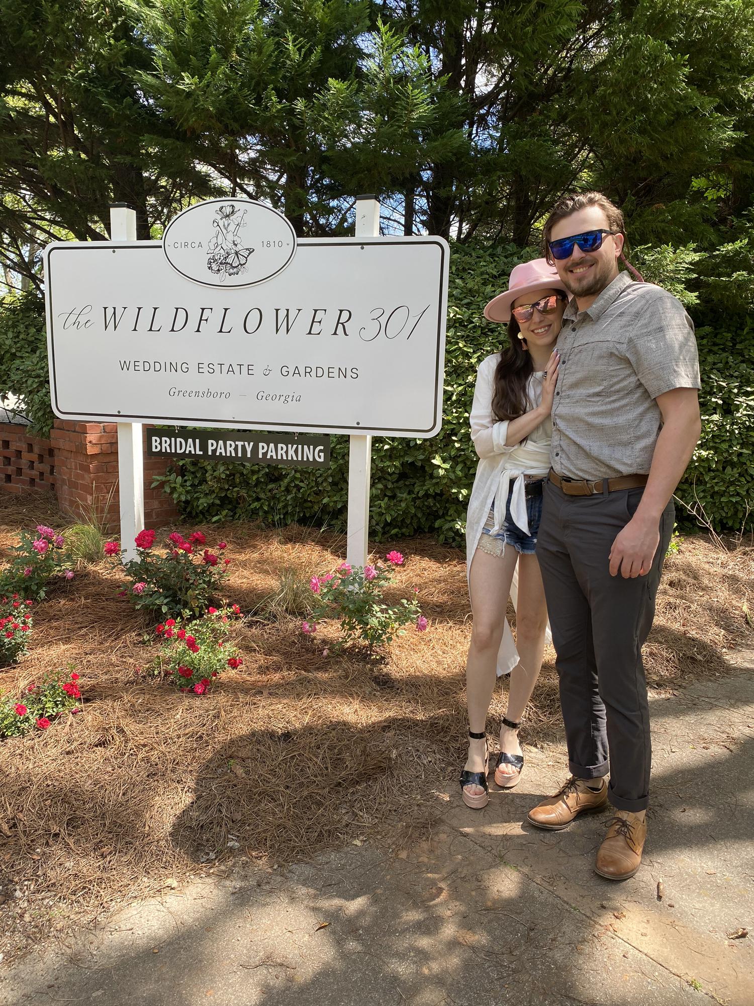 Touring our wedding venue!