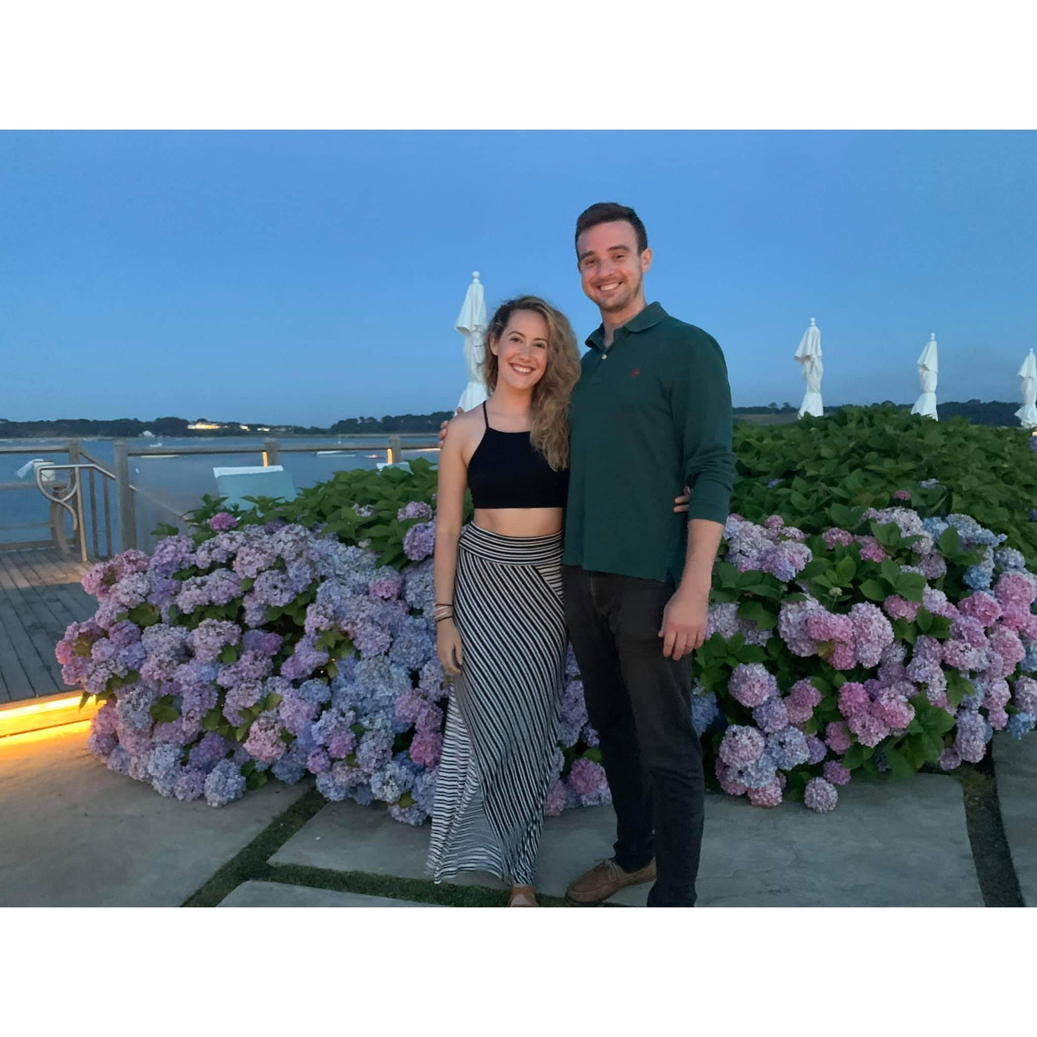 He brought her to the Cape! Now you know it's serious. They survived their first long car ride, and made it to Dean's 29th birthday celebration!