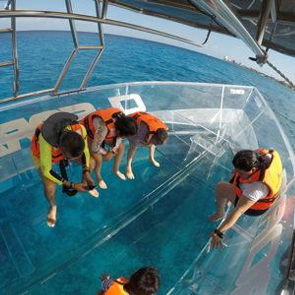 Cruise Excursion- Glass Bottom Boat Ride