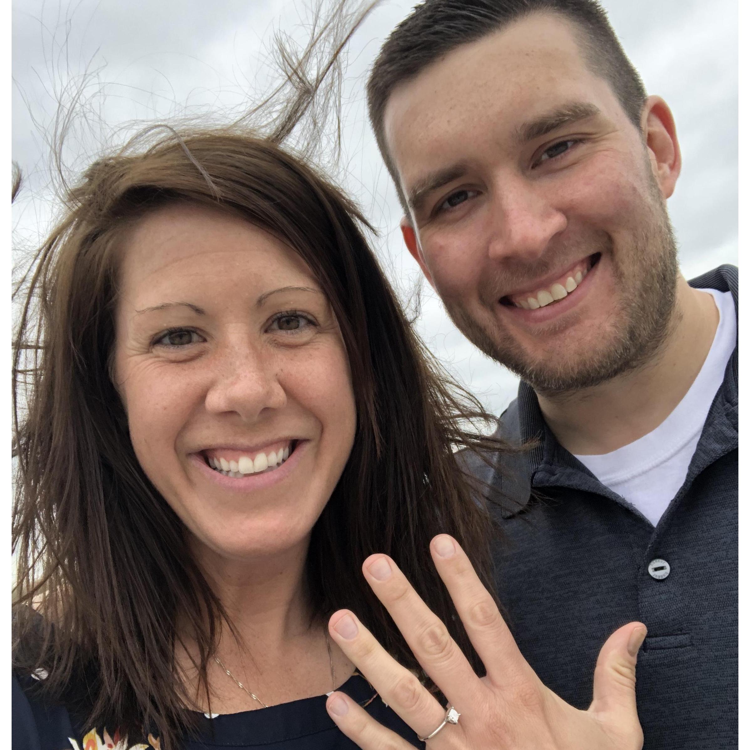 I said "YES" at Casa Larga Vineyards!