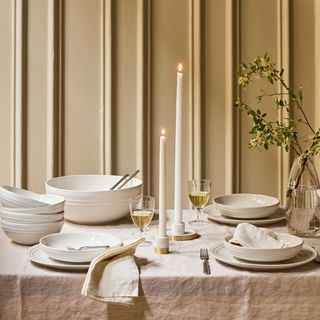 Lines 12-Piece Dinnerware Set, Service for 4