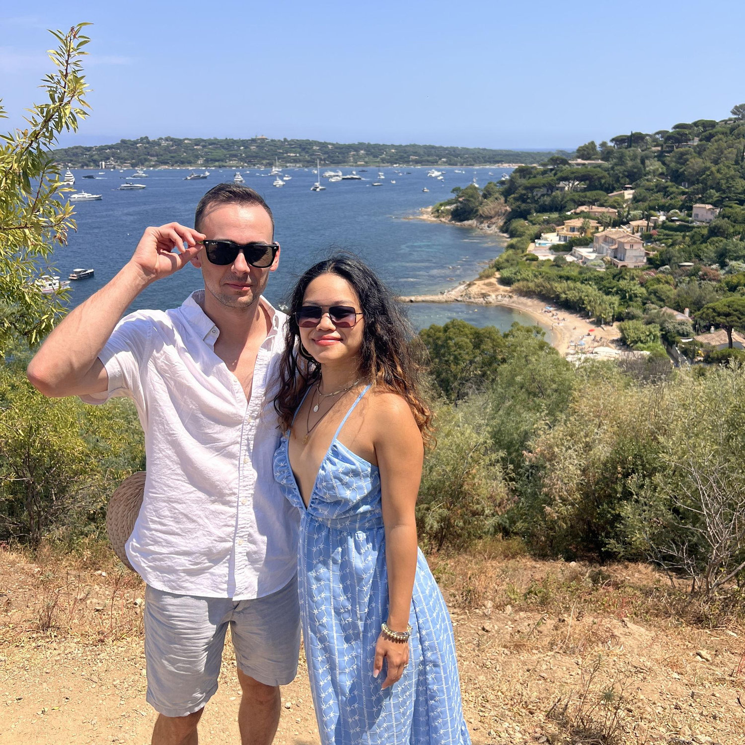 St Tropez in the heat