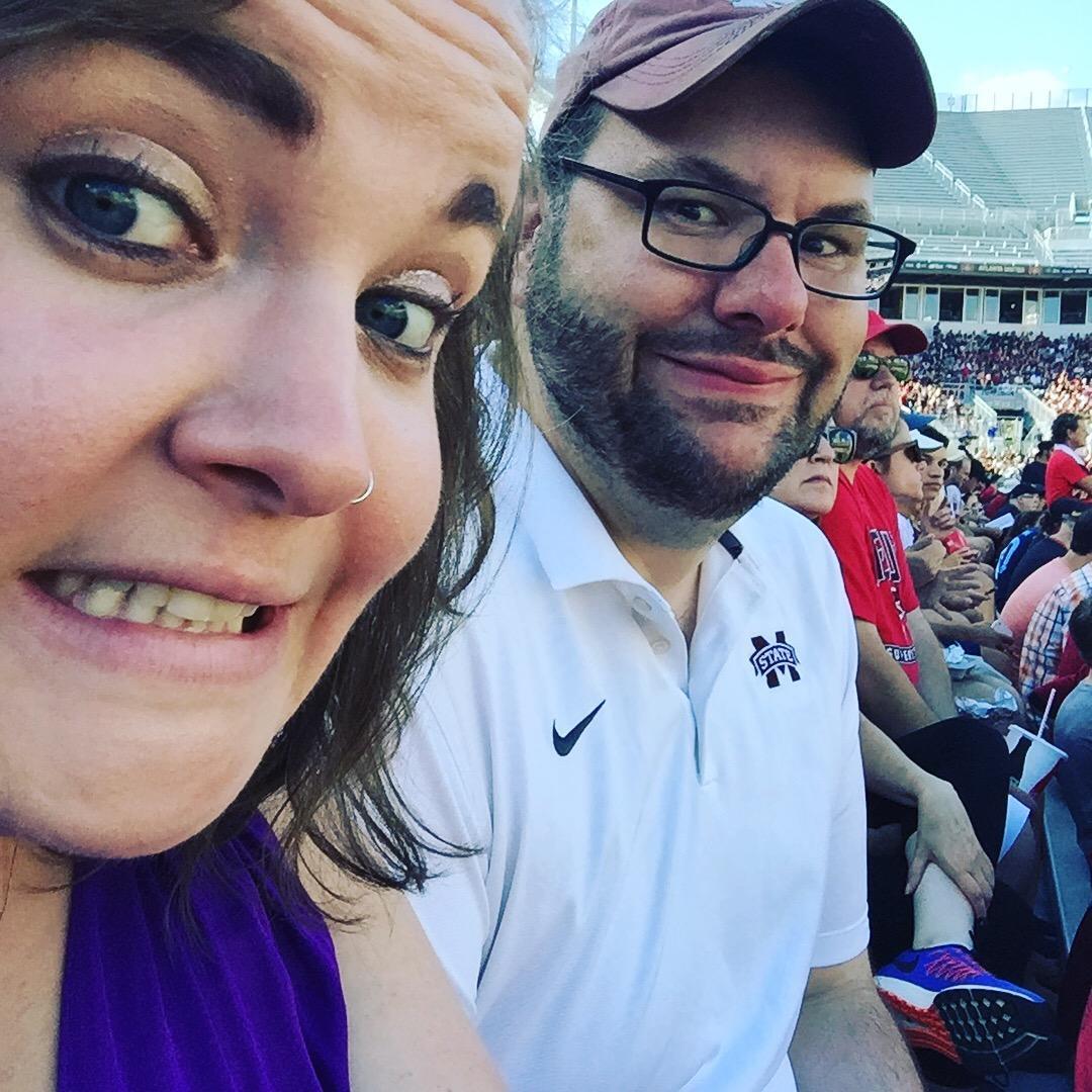 2017: Weekend trip to Atlanta to see Orlando City F.C. play Atlanta United. Catherine accidentally got tickets on the Atlanta side of the stadium.