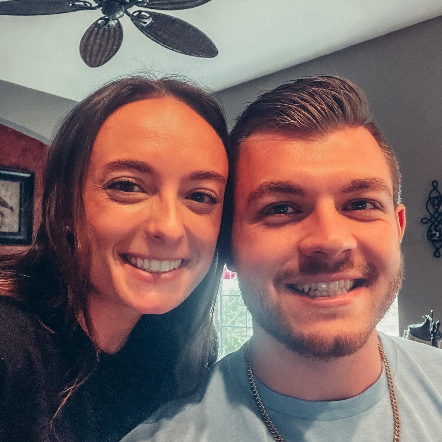September 2022: Our first selfie :)