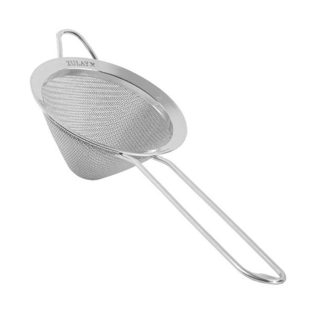 Zulay Kitchen Cone Shaped Cocktail Strainer For Cocktails, Tea Herbs, Coffee & Drinks