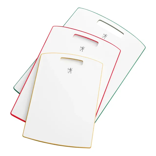 Henckels 3-pc Plastic Cutting Board Set - Multi Color