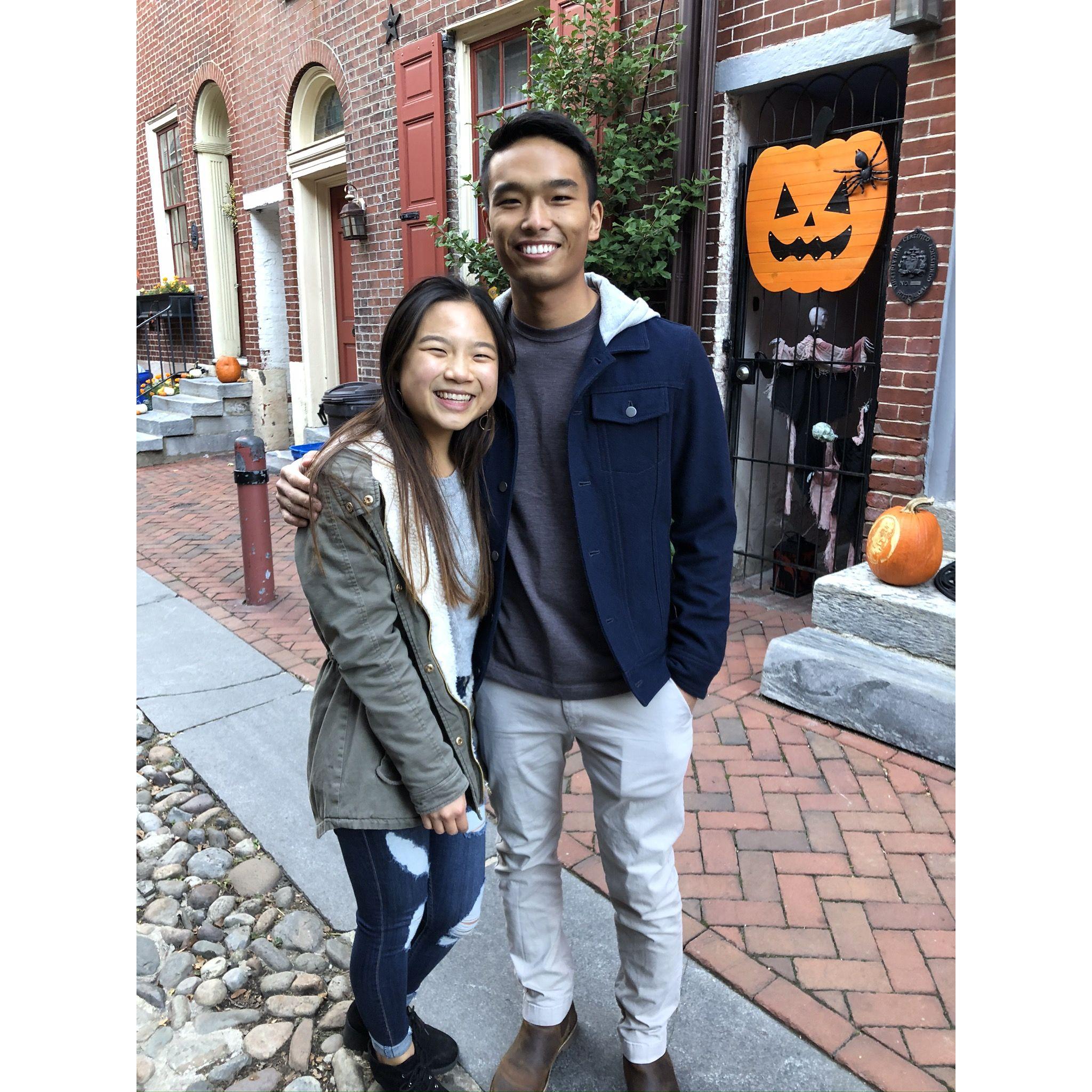 Our first picture together (from our 3rd date!)