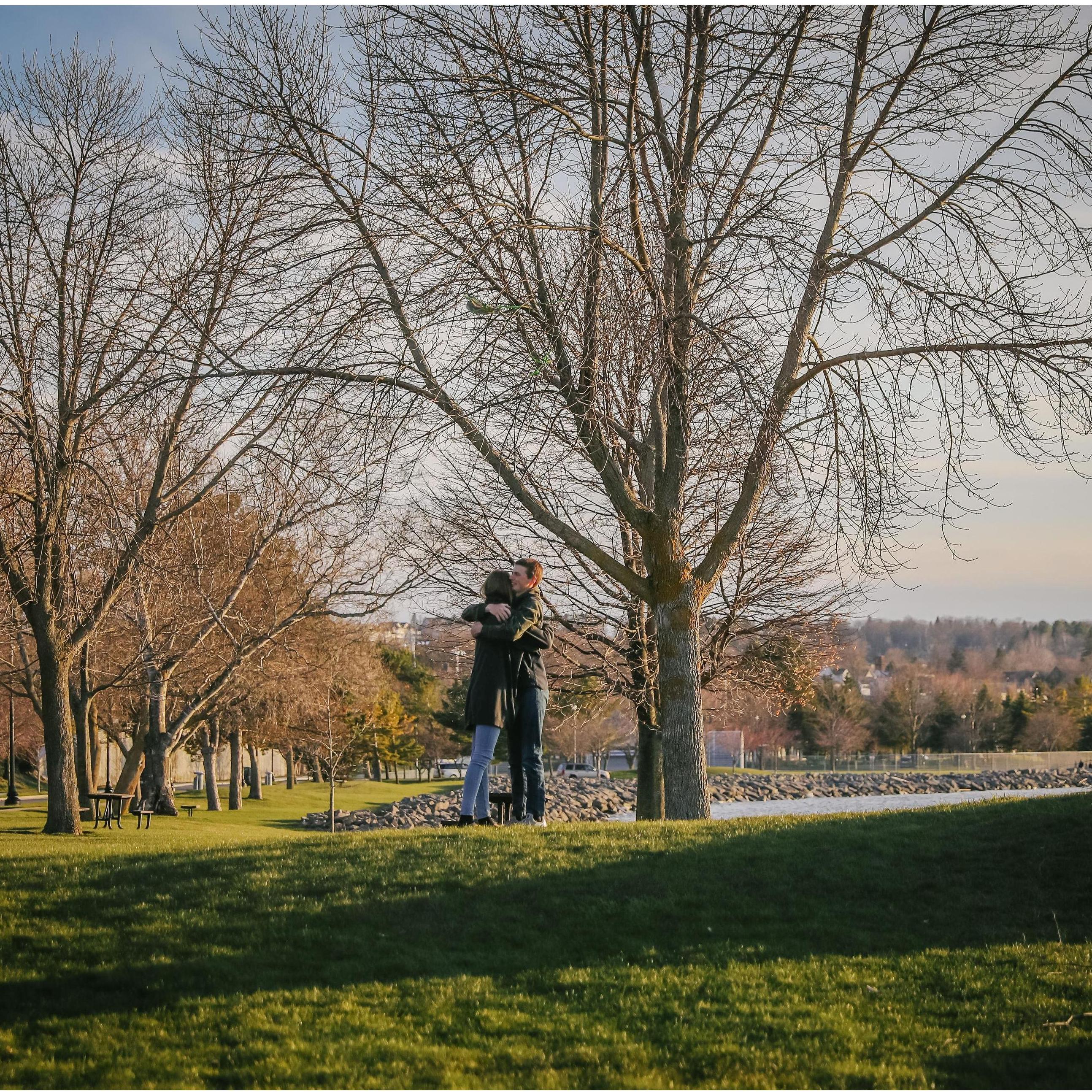 this was taken moments after peter proposed, 2020