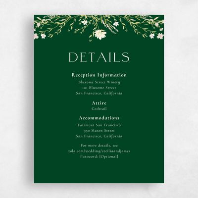 Forest, Green Wedding Enclosure - Papillon