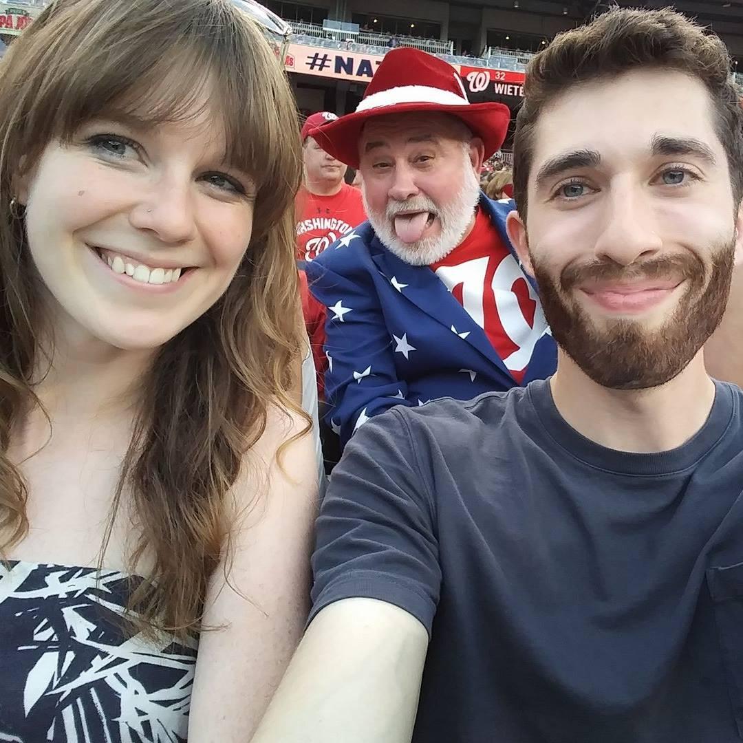 Our first ballgame together (Washington Nationals).