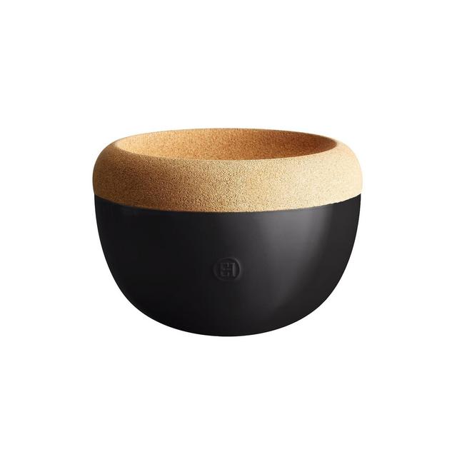 Emile Henry Deep Food Storage Bowl, 10.6-Inch, Truffle