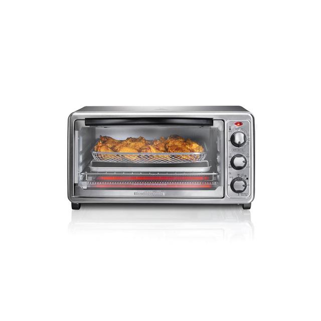 Hamilton Beach® Sure-Crisp™ Air Fryer Toaster Oven, 6 Slice Capacity, Stainless Steel Exterior
