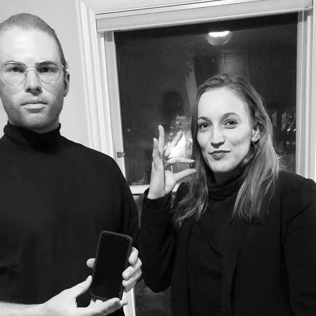 The ultimate power couple - Steve Jobs and Elizabeth Holmes (Halloween 2019)