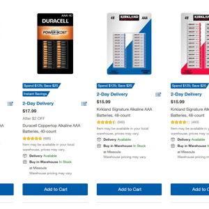Any and all batteries!