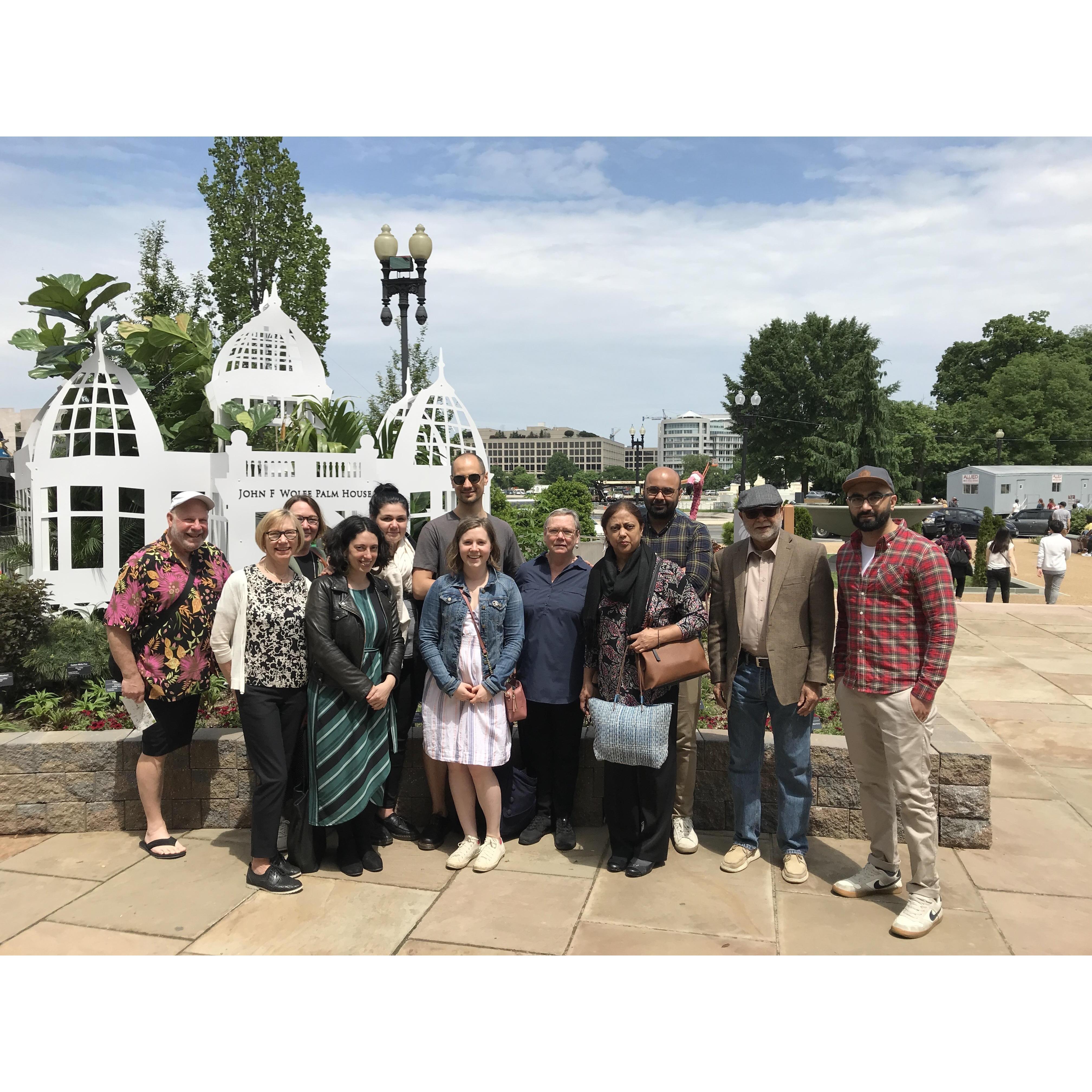 Our families meeting in May of 2019