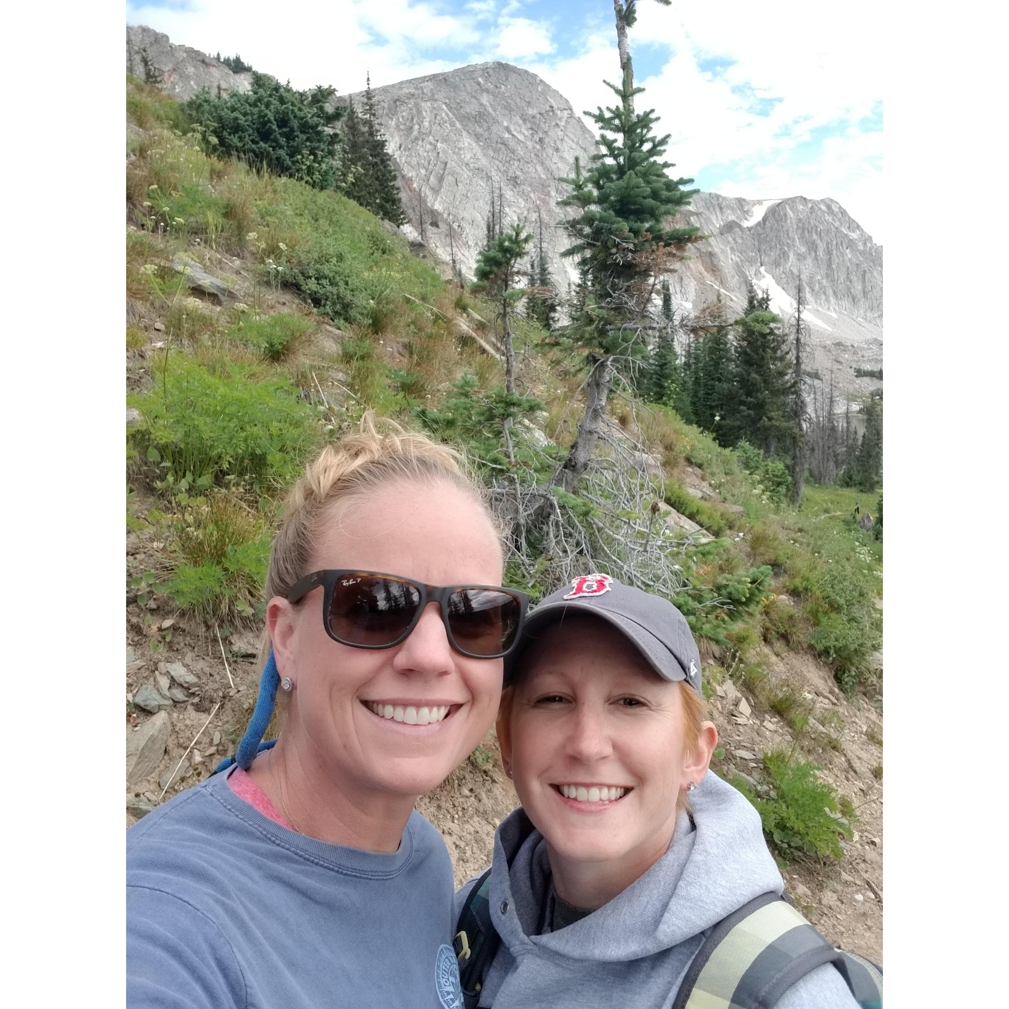 Hiking in the Snowy Range